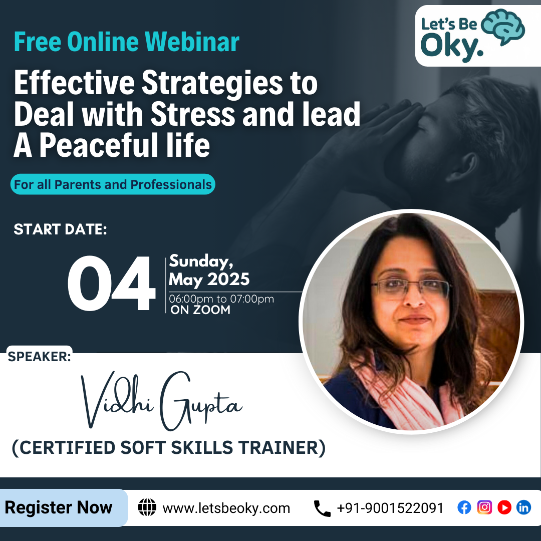 Effective strategies to deal with stress 1 hour Free Webinar