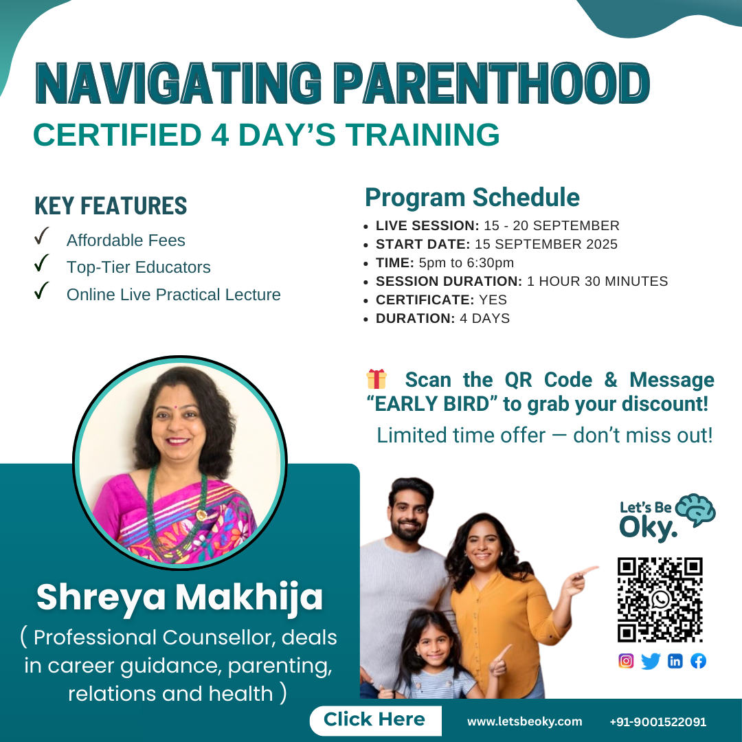 Navigating Parenthood | Certified 4-Day Online Training
