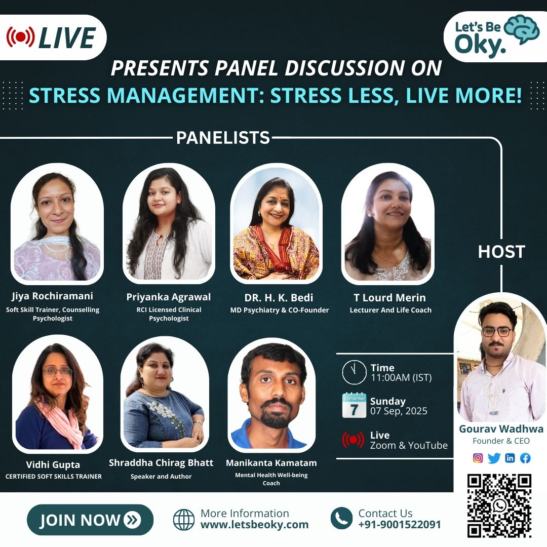 Stress Management: Stress Less, Live More! | Panel Discussion on Mental Health & Well-being